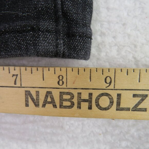 Diane Gilman DG2 Jeans Womens Size 22W Black Glitter Denim Straight Leg - Picture 13 of 13